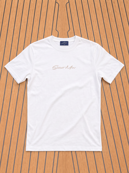 Tshirt Santorini - White